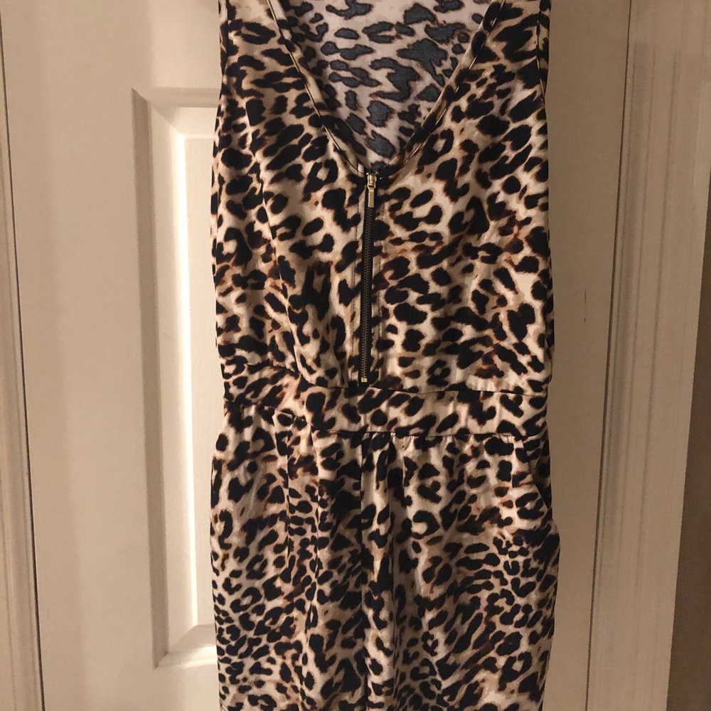 Bebe leopard romper